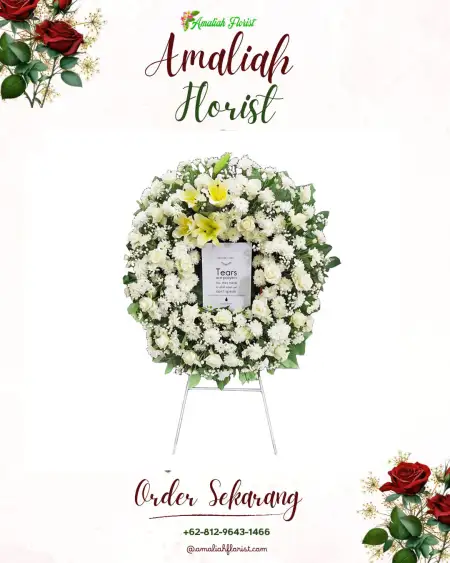 Krans Bunga Duka Kebon Waru